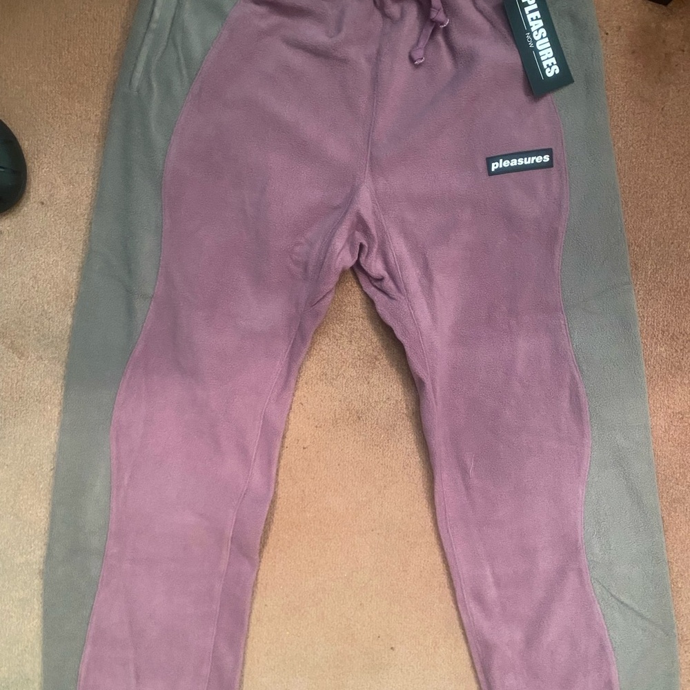 Pleasures Whiskey Sweatpant in mauve